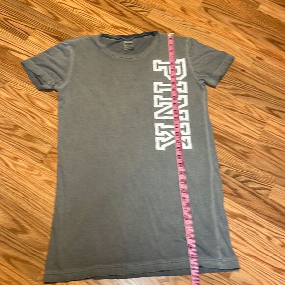 PINK Dress, beach cover-up, nightgown, grey Victoria’s Secret oversized XS - Picture 3 of 5